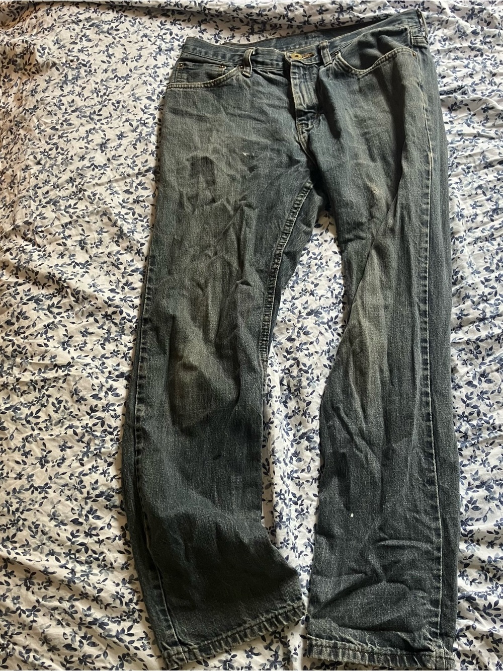 Urban pipeline indigo wash late 90s/y2k it girl baggy straight jeans